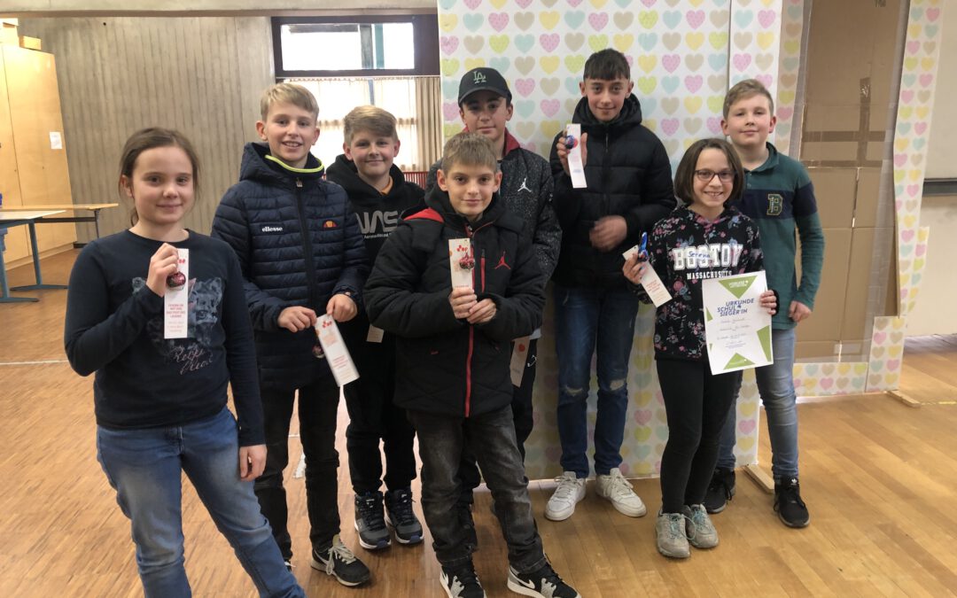 Schulentscheid: Vorlesewettbewerb des Deutschen Buchhandels