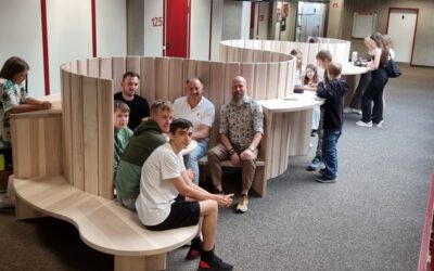 Lernwelle nach langer Planung aufgebaut