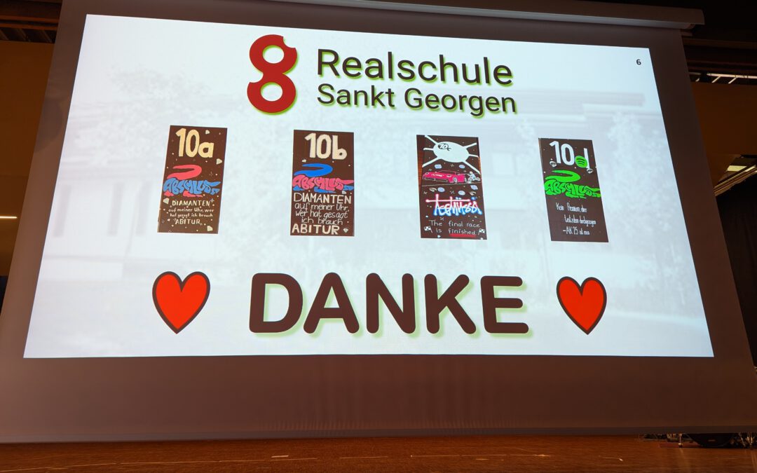 Feierliche Entlassung an der Realschule St. Georgen